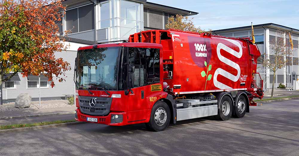 Ohlssons Eldrivna Fyrfacksfordon I Hässleholm