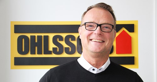 Lars Persson, avdelningschef för Ohlssons i region Mitt